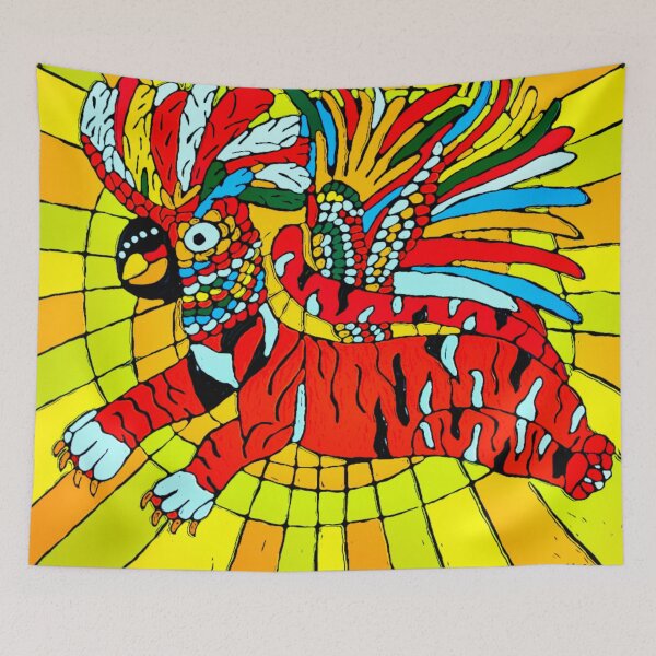 Item preview, Brave Parrot 8 designed and sold by Gluecknika.