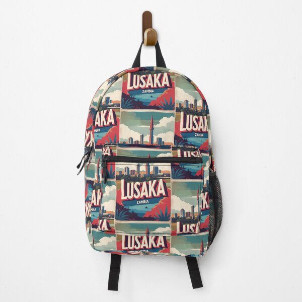 Item preview, Lusaka Zambia Vintage Travel Tourism designed and sold by TravelersGems.