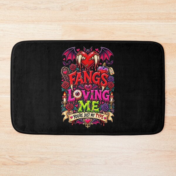 Item preview, DARK LOVE ❤️ - MONSTER ROMANCE COLLETION -  VAMPIRE LOVE -  FANGS FOR LOVING ME - YOU'RE JUST MY TYPE - v2 designed and sold by WheelieGdArt.