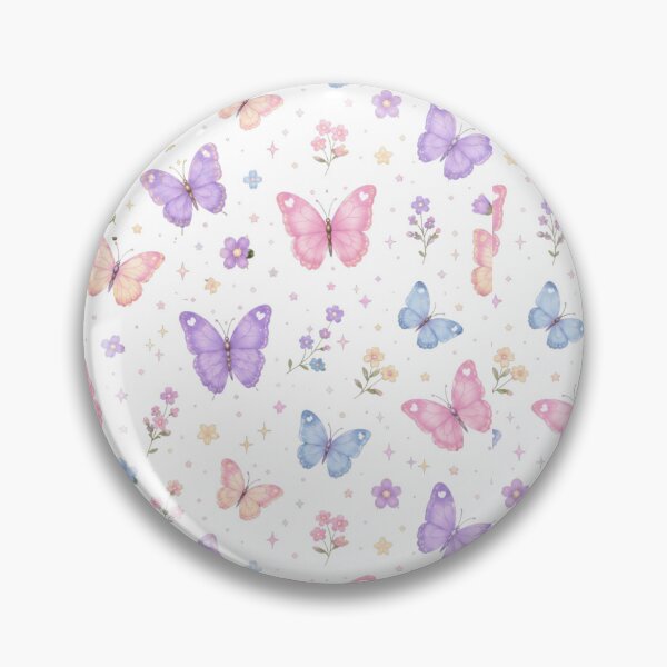 Item preview, Butterfly Dream – Pastel Butterfly & Flower designed and sold by MySthore.