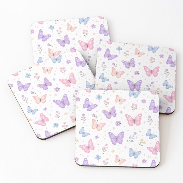 Item preview, Butterfly Dream – Pastel Butterfly & Flower designed and sold by MySthore.
