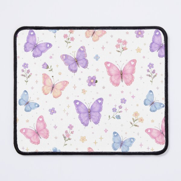 Item preview, Butterfly Dream – Pastel Butterfly & Flower designed and sold by MySthore.