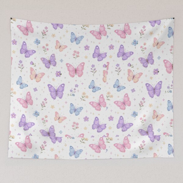 Item preview, Butterfly Dream – Pastel Butterfly & Flower designed and sold by MySthore.