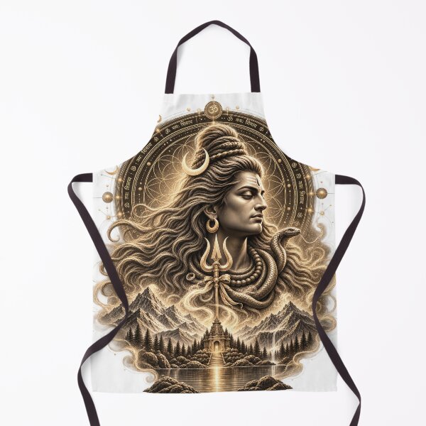 Item preview, Mystical Shiva (golden) designed and sold by Digitalys Studios.