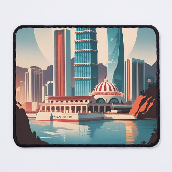 Item preview, Macau Vintage Travel Tourism designed and sold by TravelersGems.