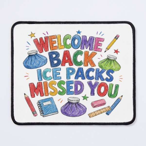 Item preview, Welcome Back The Ice Packs Missed You designed and sold by J-Style-Design.