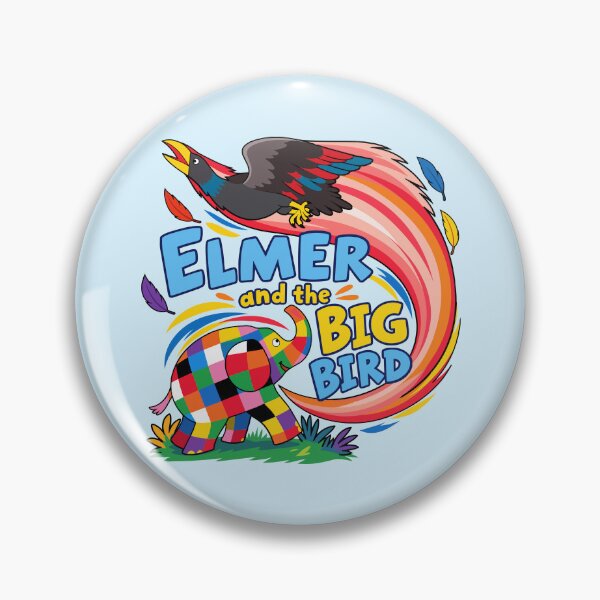 Item preview, Elmer and the Big Bird Adventure designed and sold by HappyToons Shop.