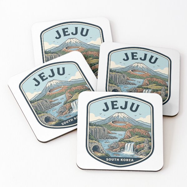 Item preview, Jeju Island South Korea Travel Badge designed and sold by k3rstman1.
