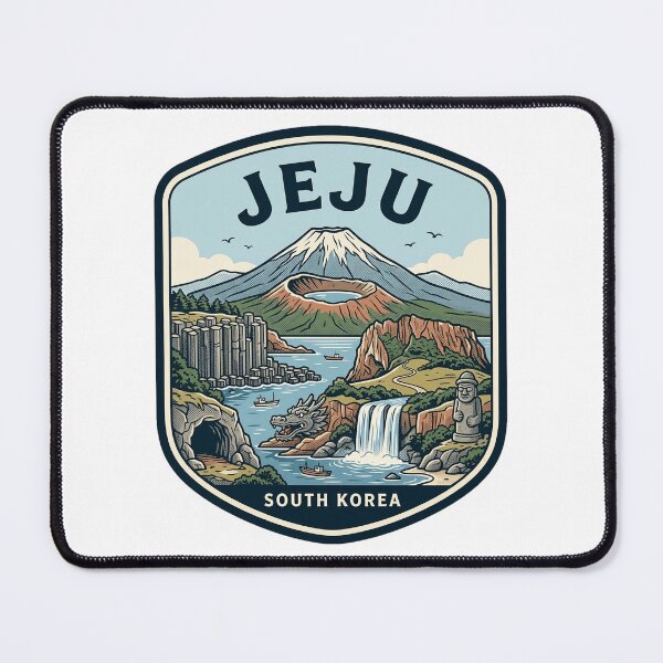 Item preview, Jeju Island South Korea Travel Badge designed and sold by k3rstman1.