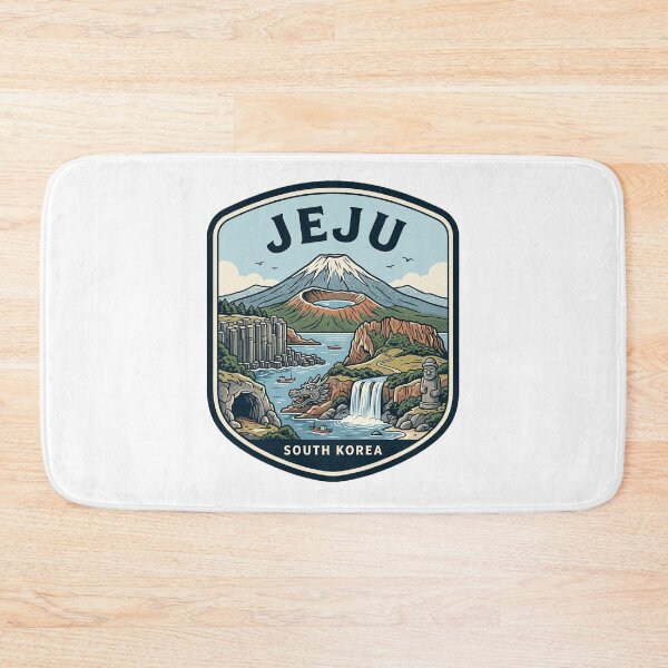 Item preview, Jeju Island South Korea Travel Badge designed and sold by k3rstman1.