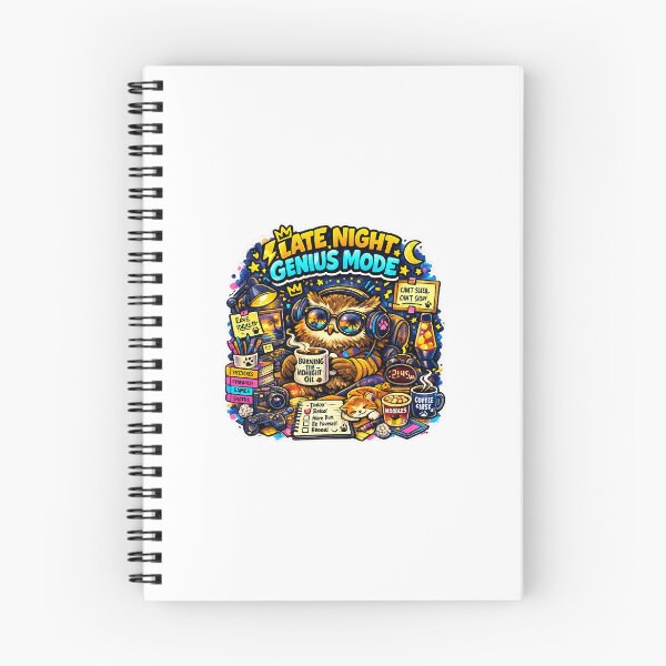 Item preview, Late Night Genius Mode designed and sold by MohamedAbozaid1.