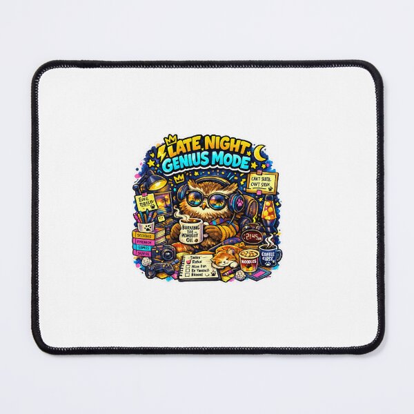 Item preview, Late Night Genius Mode designed and sold by MohamedAbozaid1.