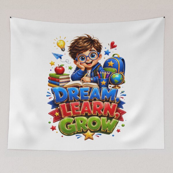 Item preview, Dream Learn Grow Ready For School designed and sold by KLERIKSTORE.