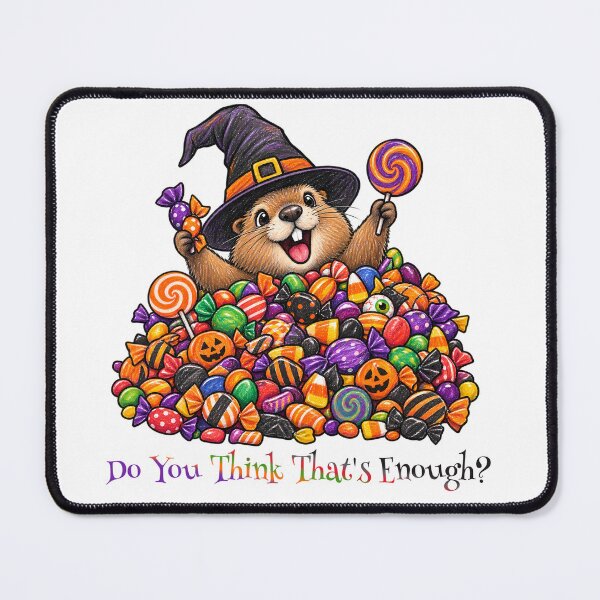 Item preview, Do You Think That's Enough? – Funny Halloween Candy Lover Designhallowee designed and sold by Buli89.