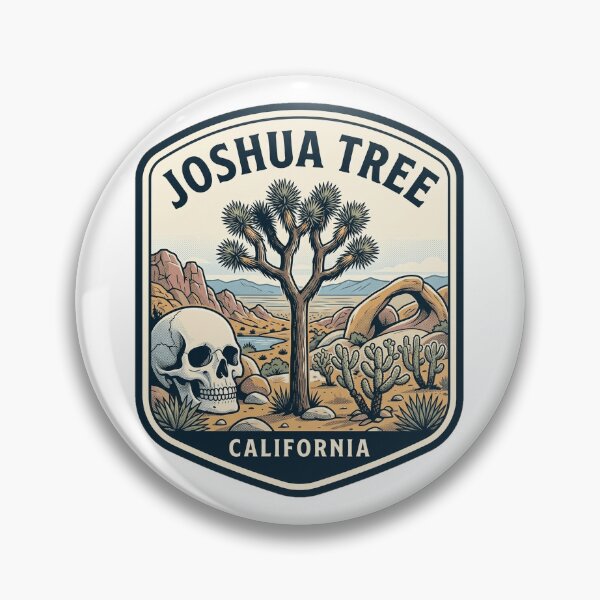 Item preview, Joshua Tree National Park California Desert Badge designed and sold by k3rstman1.