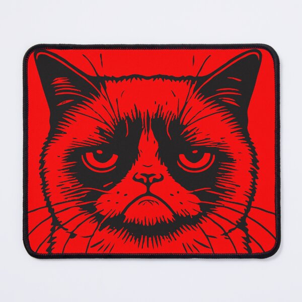 Item preview, Grumpy Cat red designed and sold by claudiatoman.