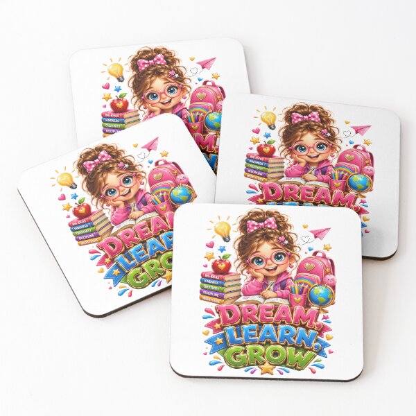 Item preview, Dream Learn Grow Ready For School Girl Edition designed and sold by KLERIKSTORE.