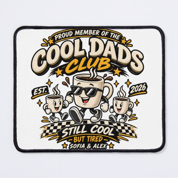 Item preview, Cool dads club  designed and sold by Leo Bennett.