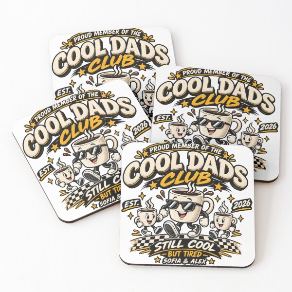 Item preview, Cool dads club  designed and sold by Leo Bennett.