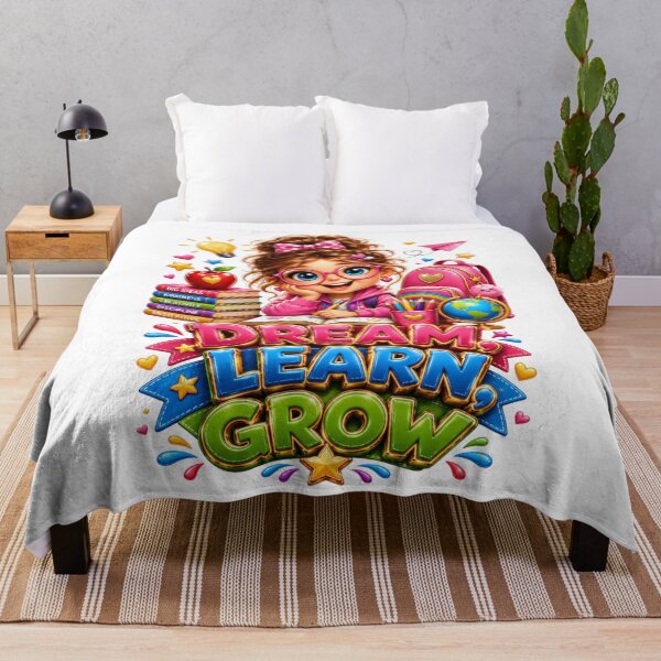 Item preview, Dream Learn Grow Ready For School Girl Edition designed and sold by KLERIKSTORE.