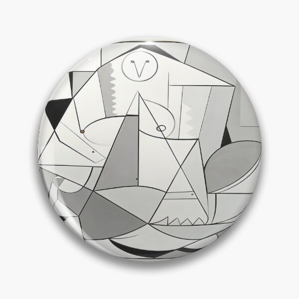 Item preview, cubist animal artwork designed and sold by forget45studio.