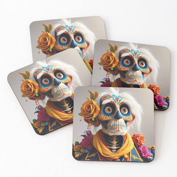 Item preview, Old Fart dressed up for Día de los Muertos designed and sold by Colin Bentham.