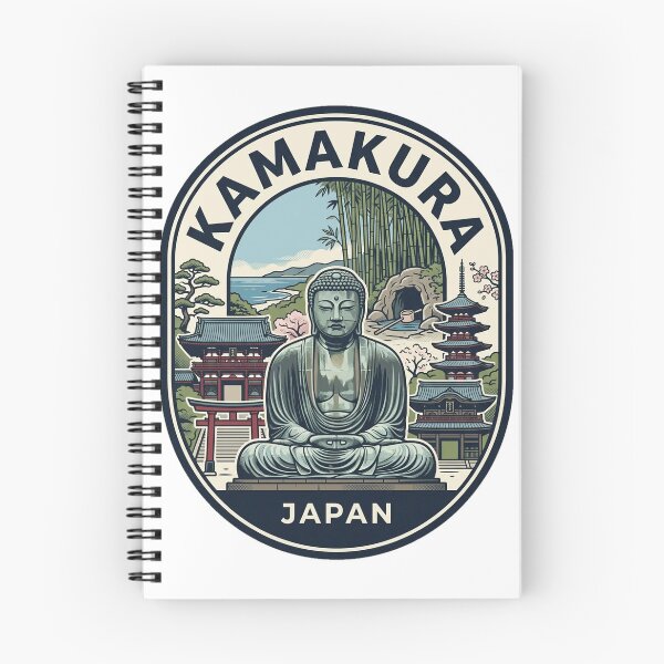 Item preview, Kamakura Japan Great Buddha Travel Badge designed and sold by k3rstman1.
