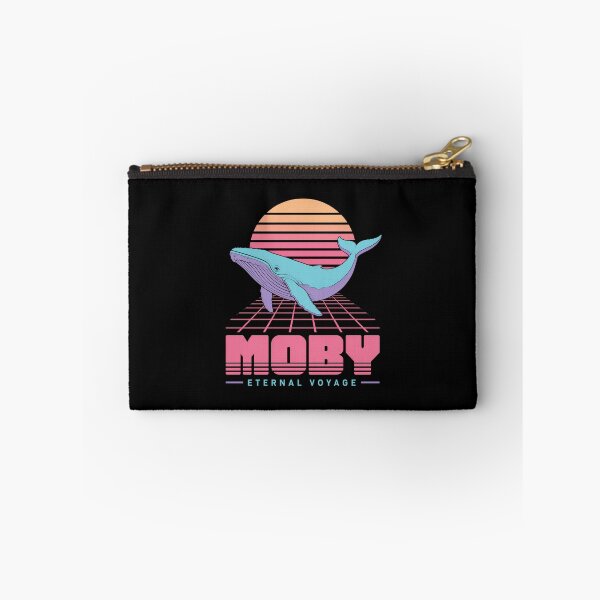 Item preview, Moby Eternal Voyage Retro Vaporwave Whale designed and sold by Fenay Designs.