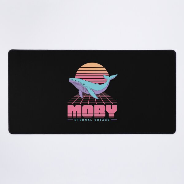Item preview, Moby Eternal Voyage Retro Vaporwave Whale designed and sold by Fenay Designs.