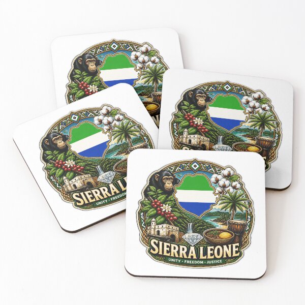 Aperçu de l'œuvre Sierra Leone créée et vendue par FunFitsFactory.