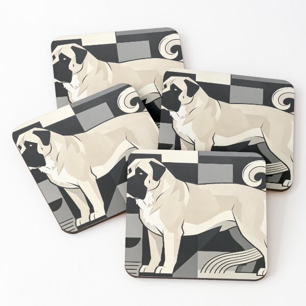 Item preview, cubist animal artwork designed and sold by forget45studio.