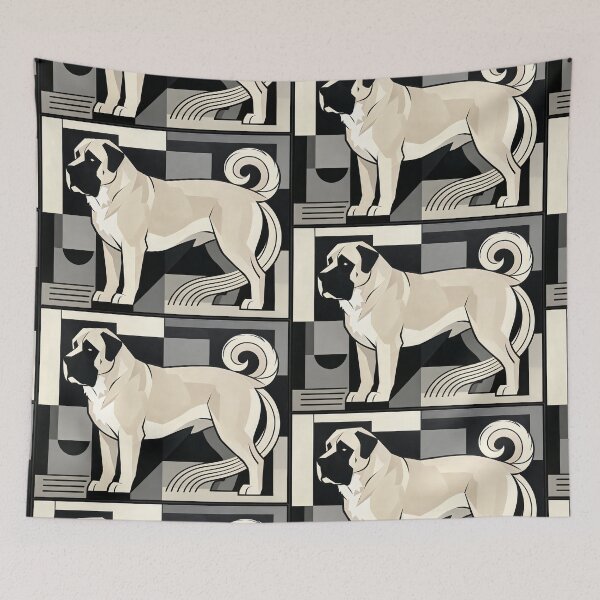 Item preview, cubist animal artwork designed and sold by forget45studio.