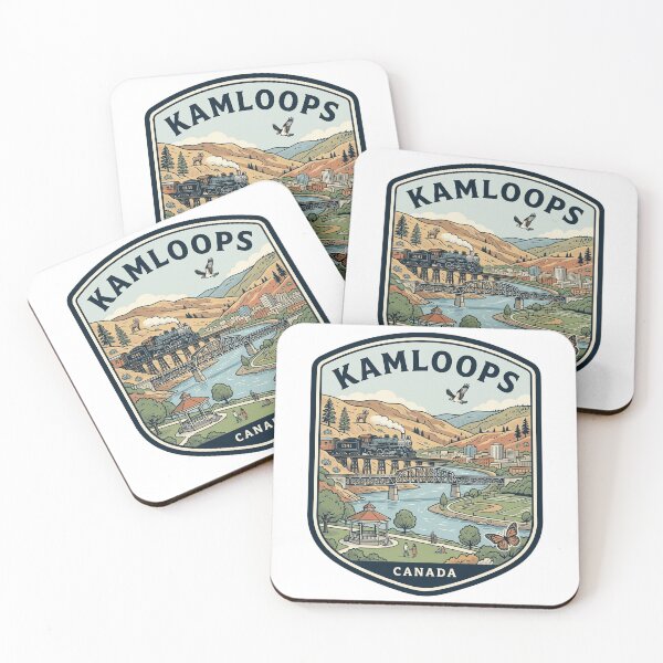 Item preview, Kamloops British Columbia Canada Vintage Travel Emblem designed and sold by k3rstman1.