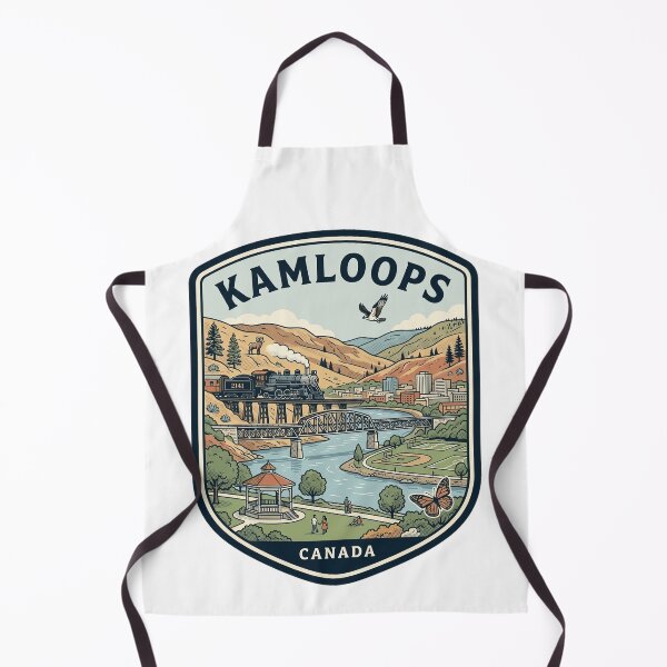 Item preview, Kamloops British Columbia Canada Vintage Travel Emblem designed and sold by k3rstman1.