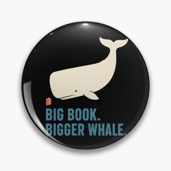 Item preview, Big Book, Bigger Whale Literary Reader Joke designed and sold by Fenay Designs.