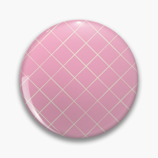 Item preview, Copy of Diagonal Trellis Grid in Pink on Cream designed and sold by Ema Tudose.