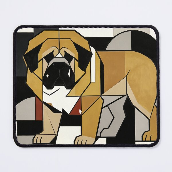 Item preview, cubist animal artwork designed and sold by forget45studio.