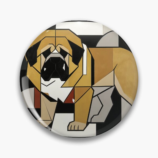 Item preview, cubist animal artwork designed and sold by forget45studio.