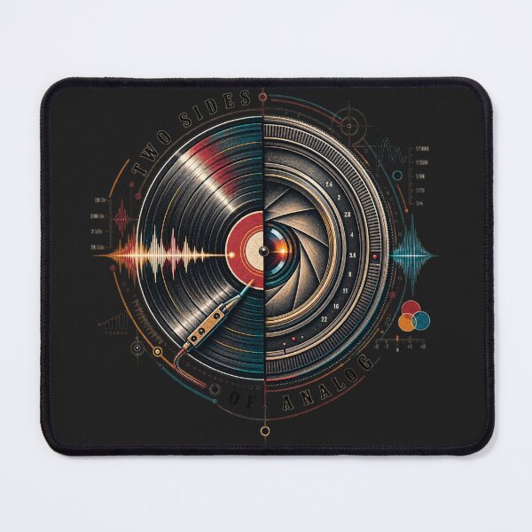 Item preview, Vinyl Record & Film Camera designed and sold by Golden Era Studio.
