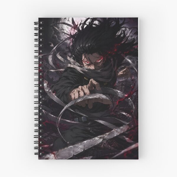 Item preview, Dark Scarf Warrior – Red Eye Shadow Fighter Anime-Inspired Artwork designed and sold by Dyan4.