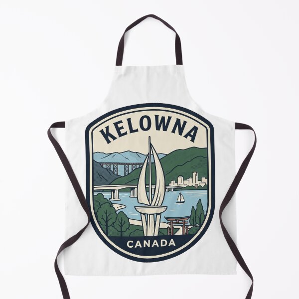 Item preview, Kelowna Canada Vintage Travel Emblem designed and sold by k3rstman1.