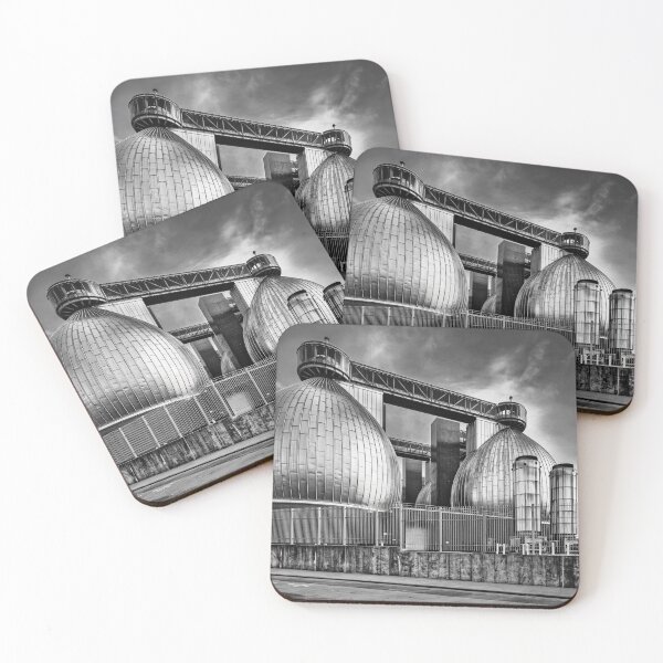 Item preview, Futuristic Industrial Facility B+W designed and sold by Gerard Fornarotto.