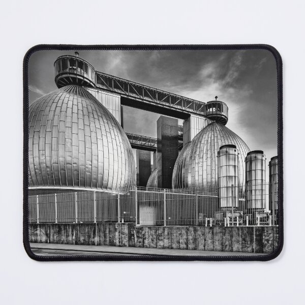Item preview, Futuristic Industrial Facility B+W designed and sold by Gerard Fornarotto.