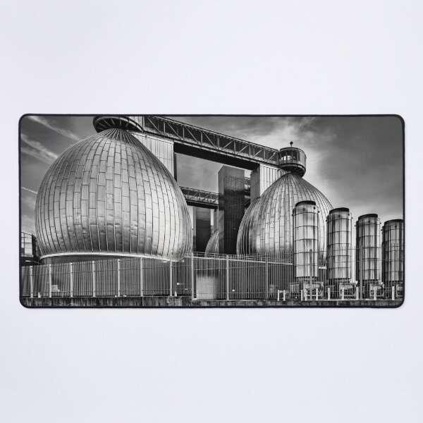 Item preview, Futuristic Industrial Facility B+W designed and sold by Gerard Fornarotto.