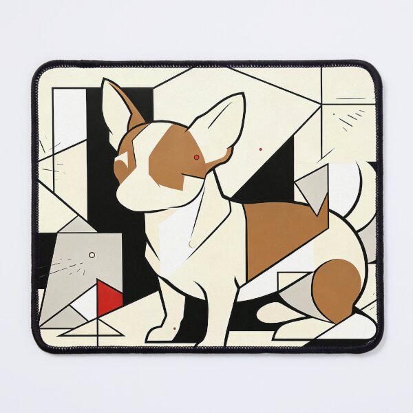 Item preview, cubist animal artwork designed and sold by forget45studio.