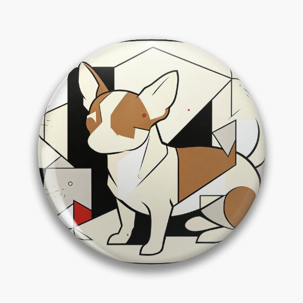 Item preview, cubist animal artwork designed and sold by forget45studio.