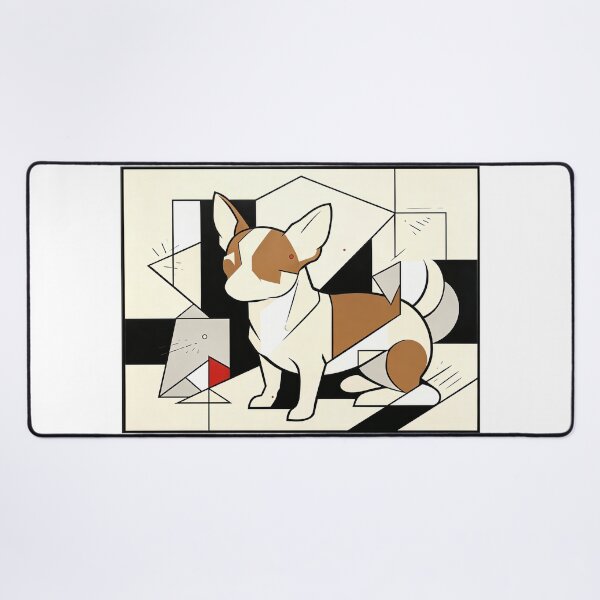 Item preview, cubist animal artwork designed and sold by forget45studio.