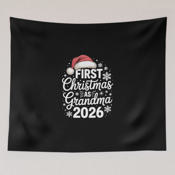 Item preview, FIRST Christmas AS Grandma 2026 designed and sold by jkrphoto.
