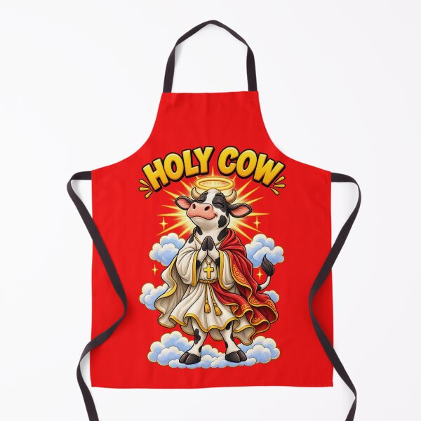 Item preview, Holy Cow Funny Saint Cow designed and sold by Laughprints.