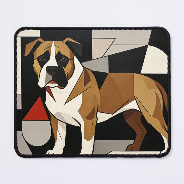 Item preview, cubist animal artwork designed and sold by forget45studio.